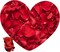 3.5 Oz Dried Rose Petals Wedding Biodegradable Petals, Natural Preservation Real Flower Petals, Suitable for Flower Petals for Flower Girl, Romantic Night, Table Decoration (Red, 100g)